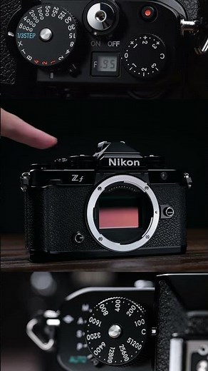 ASMR - Nikon Zf shutter sound #nikon #nikonzf #zf #nikonz #ASMR #asmrsounds