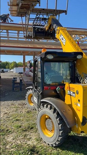 Crab Steer with the JCB 505 Telehandler #JCB #3SRTV #3SeasNation #BoomLift