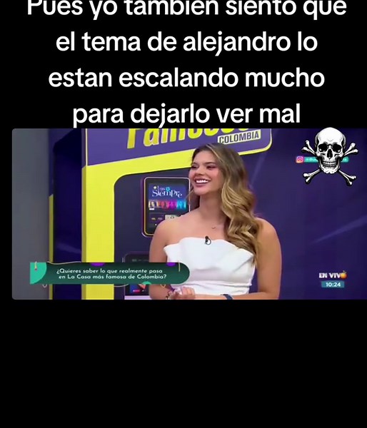 yuli debería de mantener una versión porque al paso que va ella es la más perjudicada y están haciendo quedar mal a alejandro #rcn #alejandroestrada #beba #lacasadelosfamosos