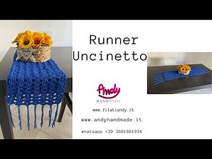 Tutorial Runner uncinetto - decoriamo la nostra casa