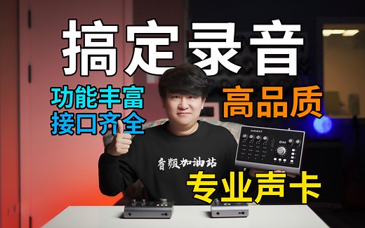 音质好、功能全！高品质专业声卡！录音，直播，排练演出，音乐工作室，小型录音棚全搞定！Audient ID44 MK2【音频加油站】