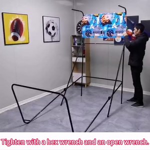 Dual Shot Arcade Basketball Game, 8 Modes Arcade Basketball Game with LED Electronic Scorer Timer Foldable Double Shootout Game 5 Balls for All Players Home Playground Game Halls