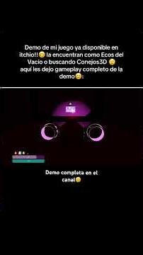 Ecos del vacío, Demo de mi juego en desarrollo, Gameplay en español, Versión temprana 😊