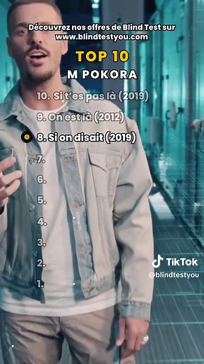 Les 10 meilleurs hits de M. Pokora à écouter
