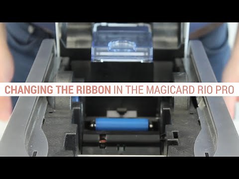 How to Change the Ribbon in the Magicard Rio Pro ID Card Printer
