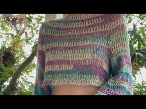 crosia crop top ka design ♥️🌹!