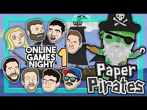 Paper Pirates - New social deduction game on a haunted ship // Online Games Night #1 - PART 3