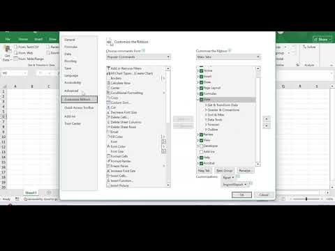 Activate/Install Data Analysis (EXCEL Add-in)