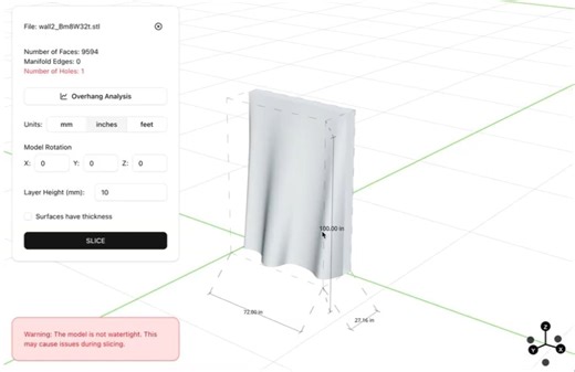 Third-Party Software Marks New Phase in 3D Concrete Printing Development « Fabbaloo