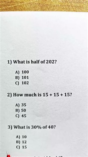 Math quiz: can you solve 6 of 7 questions?