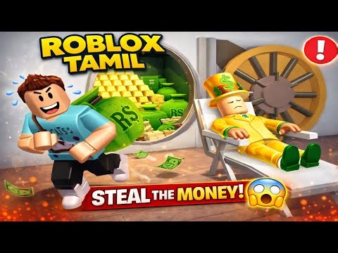 Roblox Tamil Rob Mansion Obby Stealth Escape Traps And Loot Gameplay