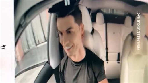 Driver tricks Tesla alert system using footballer doll heads