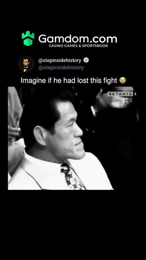 xjfj on Instagram: "After one of his early 2003 fights in Japan Lyoto Machida was approached by wrestling legend Antonio Inoki and slapped three times across the face. The gesture came from Inoki’s old-school tradition - This gesture is a traditional Japanese sign of respect and a way to pass on fighting spirit and good fortune for a successful career. Fans and fighters treated an Inoki slap as a symbolic blessing or test of spirit rather than an insult. Machida later went on to become UFC light
