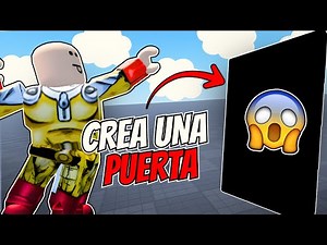 Como hacer una puerta en ROBLOX Studio!!😱😱