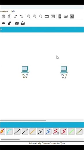 Communication between two PCs. Packet tracer