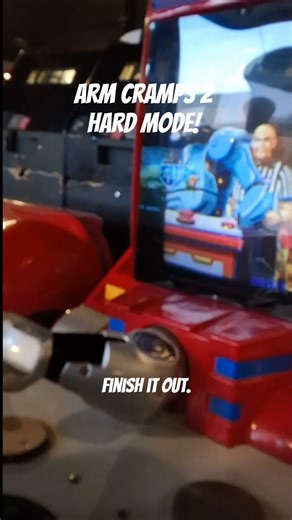 Arm Champs 2 - Gen-Z kid plays @ Galloping Ghost Arcade.