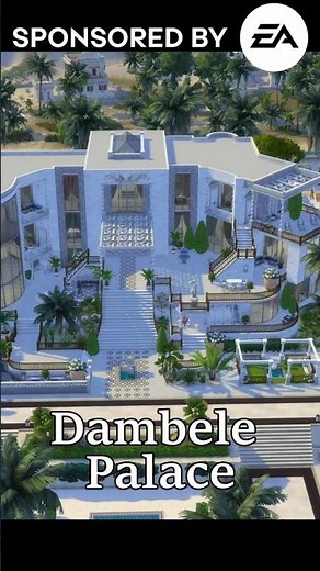 👑 Sims 4 Royalty & Legacy - Touring a Palace Build!