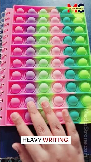 Pop-It Fidget Notebook | Cool Gadgets | Mediastrone™