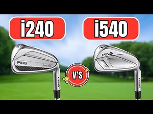 Ping i240 vs Ping i540 Irons - Full Comparison | Distance, Forgiveness & Feel Tested!