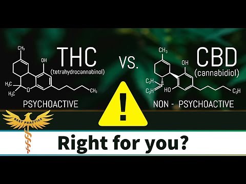 CBD vs THC... A Doctor's take | CBD is a safe alternative for pain, anxiety, and sleep