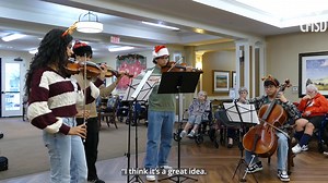 6.6K views · 158 reactions | On Nov. 30, the Cypress Ranch High School Music Therapy Club embarked on a heartwarming holiday tour, performing festive music at three local nursing homes. #ChooseCFISD | Cypress-Fairbanks ISD | Facebook