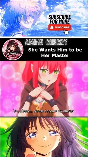 ANASTASIA ASKED EPHTAL TO BE HER MASTER🥰❤️ From Overshadowed to Overpowered EP4 #anime #shorts
