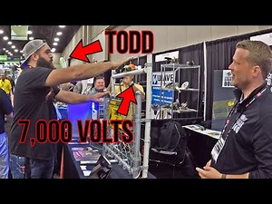 Getting Shocked With 7,000 Volts Of Electricity | Solar Powered Electric Fence