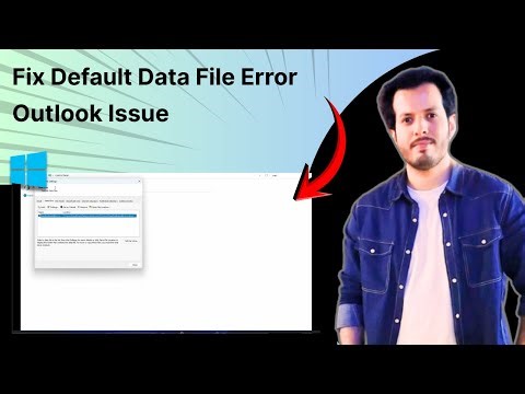 How To Fix Default Data File Cannot Be Removed Outlook Error Step By Step Tutorial