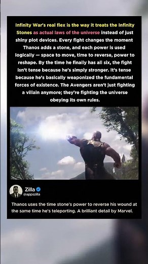 Thanos Used the Universe Itself 😱 | The Real Power Behind the Infinity Stones