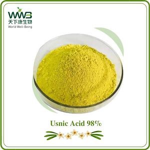 [Hot Item] Hunan World Well-Being High Quality Usnic Acid 98%, Lichen Usnea Extract