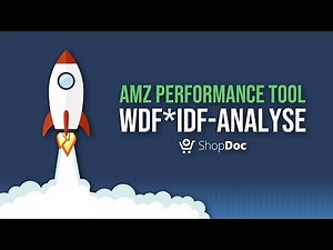 WDF*IDF-Analyse – AMZ Performance Tool | Tutorial
