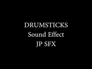 Drumsticks Sound Effect