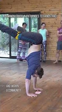 Common Entrances into Handstands