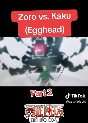 Zoro vs. Kaku (Egghead) Part 2 #rmacshop #onepiece #zorovskaku