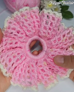413K views · 5K reactions | WOW Beautiful crochet hair tie tutorial for girls  make it for your daughter ❤️ 殺 #Angel_crochet_the_best #crochet #explore #tutorial #knitting | Angel crochet | Facebook