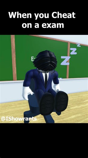 When you cheat on a exam 🤣