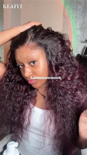 2.4K views | Invisible lace magic ✨ Can you spot where the wig starts? 퐒퐩퐞퐜퐢퐚퐥 퐎퐟퐟퐞퐫 ퟐퟐ% 퐎퐟퐟 퐂퐨퐝퐞: 퐋퐲퐧퐞퐞 퐒퐡퐨퐩 퐬퐚퐦퐞 퐰퐢퐠 >> https://st.klaiyihair.com/G4NkBS 퐀퐥퐥 퐰퐢퐠퐬 퐮퐧퐝퐞퐫 $ퟏퟎퟎ >> https://st.klaiyihair.com/pCJCPL #KlaiyiHair #klaiyiwigs #klaiyihairwigs #klaiyigluelesswig #gluelesswigs #klaiyipreeverythingwig #PlumHair #WaterWave #ColoredWigs #hairgoals #wetcurls | Klaiyi Hair | Facebook