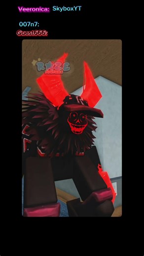 007n7 own guest 666 #roblox #animation