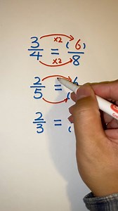 13K views · 63 reactions | Equivalent fractions | Fraction tricks#equivalentfractions #fraction #fractiontricks #reels | Fraction Tricks | Facebook