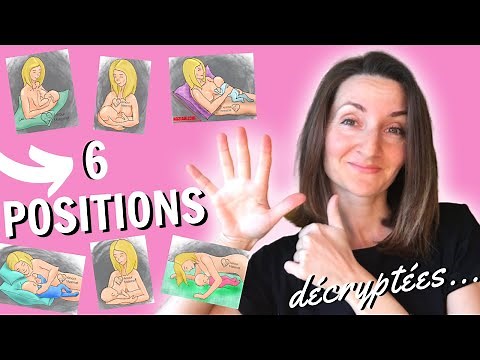 7 POSITIONS D'ALLAITEMENT EN IMAGES ▷ Trouvez votre position d'allaitement idéale