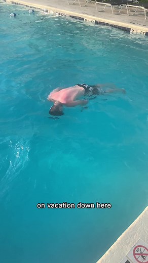 Learning to swim on vacation in Myrtle Beach. He’s doing great | Derrick Lee Dennis