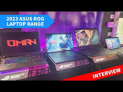 ASUS explains 2023 ROG laptop features: Zephyrus, Strix & Flow