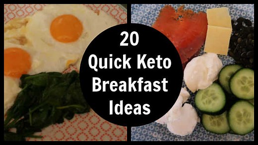 20 Quick Keto Breakfast Ideas - Best Easy Low Carb Recipes