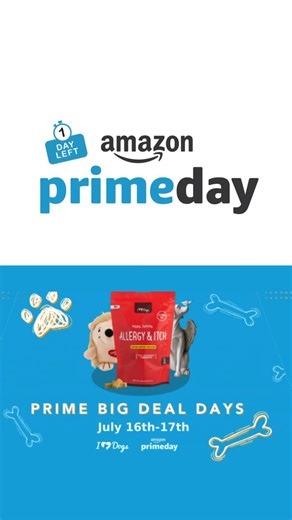 It’s the final day of Amazon Prime Day. This is your last chance to save big on these awesome items that your pets will surely love! Click the link in the comments to check out more of our favorite picks! | iHeartDogs