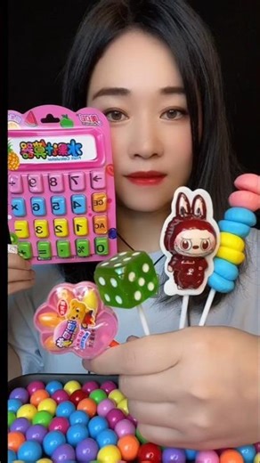 mukbang candy sweet candy eating #funny #mukbang #toys
