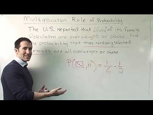 An introduction to the multiplication rule of probability