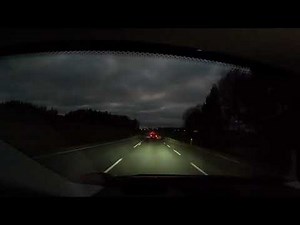 Jaguar I-Pace Adaptive Driving Beam (ADB) Demo - Automatic high beam headlights