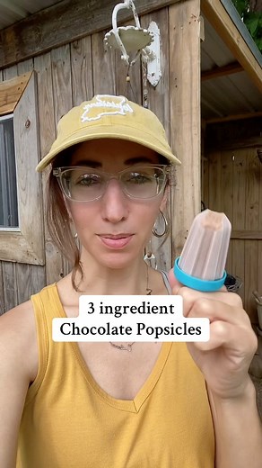 Delicious 3 Ingredient Popsicles! 🍫#popsicle #chocolatepopsicles #homemadepopsicles #homeschoolmom #homemadefood #popsicles #chocolate | Lauren’s Thrifty Life