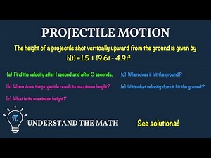 Example: Projectile Motion | Calculus & Physics