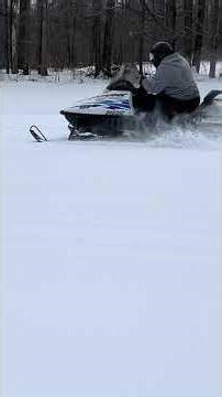 Polaris Super Sport 550 snowmobile ride part 3